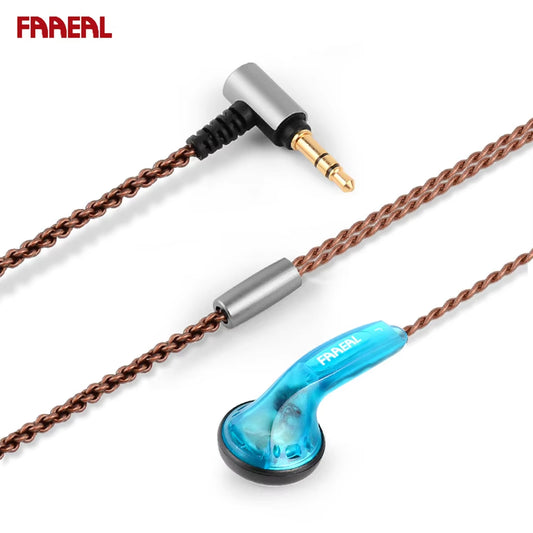 Earphones Iris 2.0 in Ear Earbuds 3.5Mm Durable Wired Ear Buds Good Bass Music Headphones Running Sports Gaming Headsets