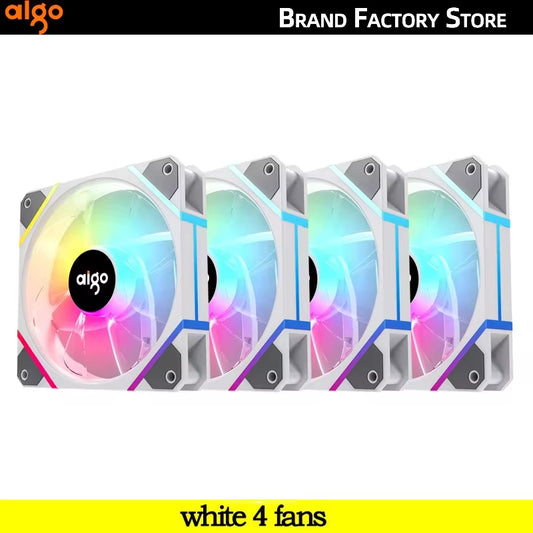 AM12PRO Rgb Fan Ventoinha PC 120Mm Computer Case Fan Kit Water Cooler 4Pin PWM CPU Cooling Fans 3Pin5V Argb 12Cm Ventilador